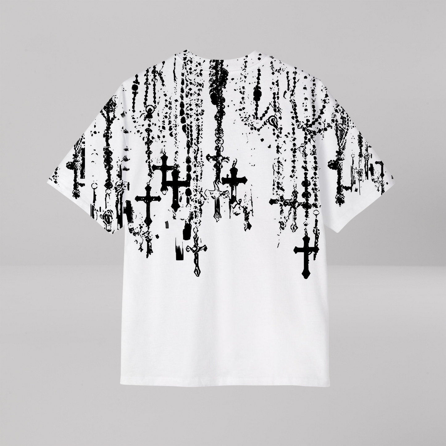 Crucifix Oversized T-Shirt